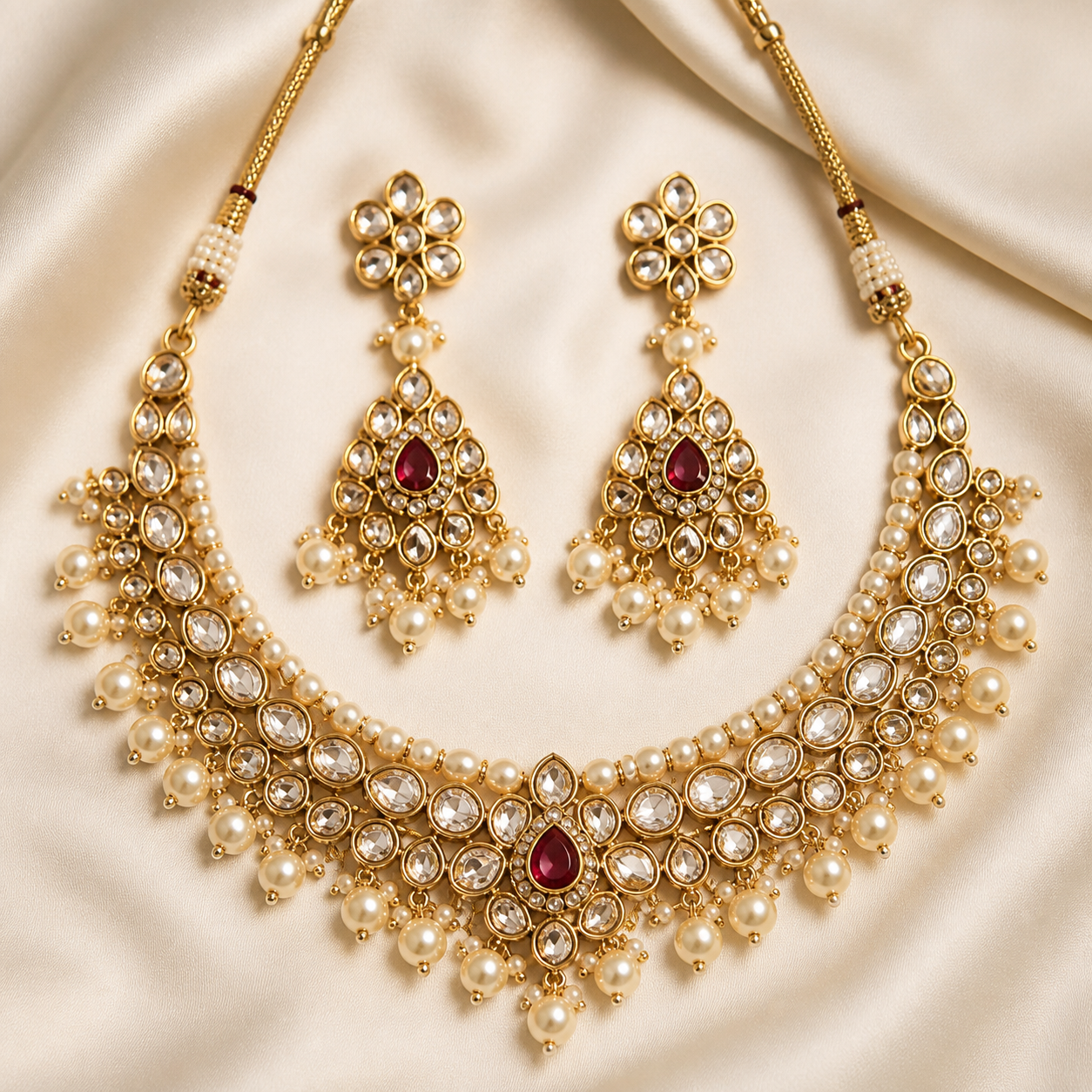 Indian imitation necklace sets