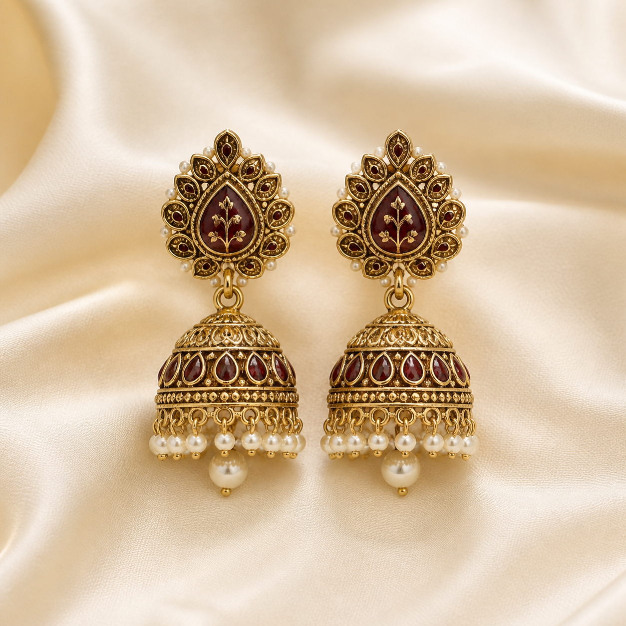 Indian imitation earrings
